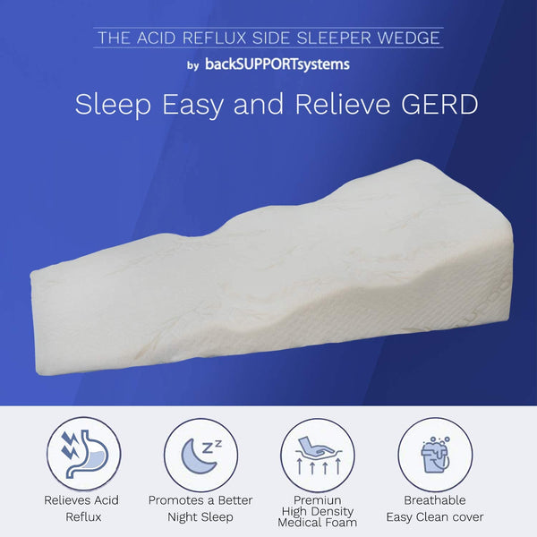 Bed Wedge Helps Reduce Night-Time Acid reflux