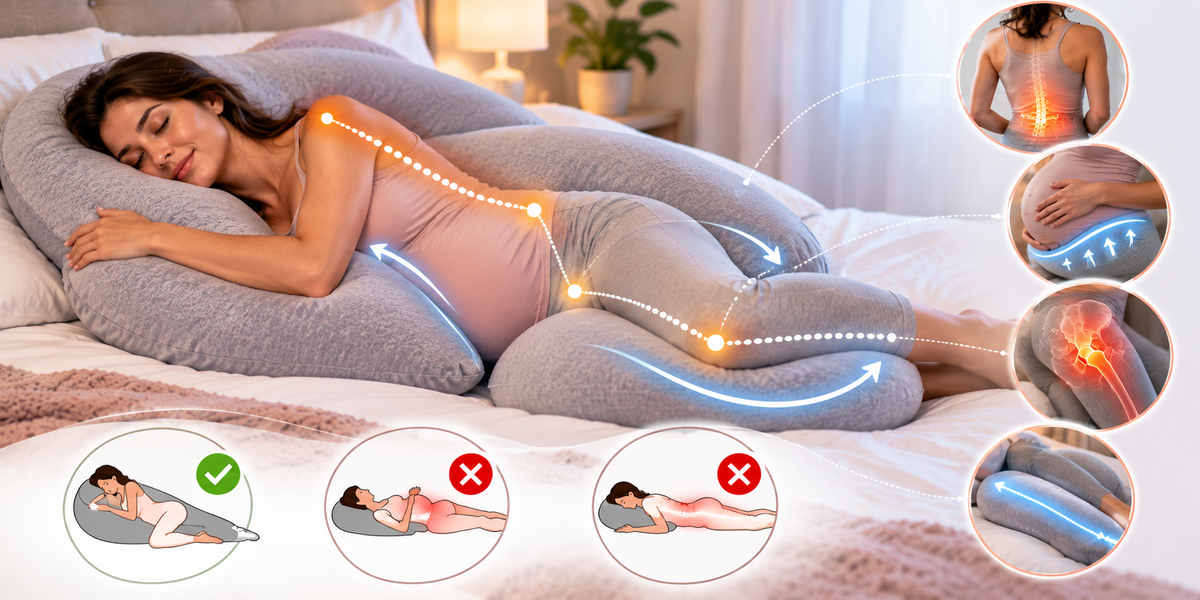 Pregnancy Pillows & Body Pillows: How to Choose and Use One