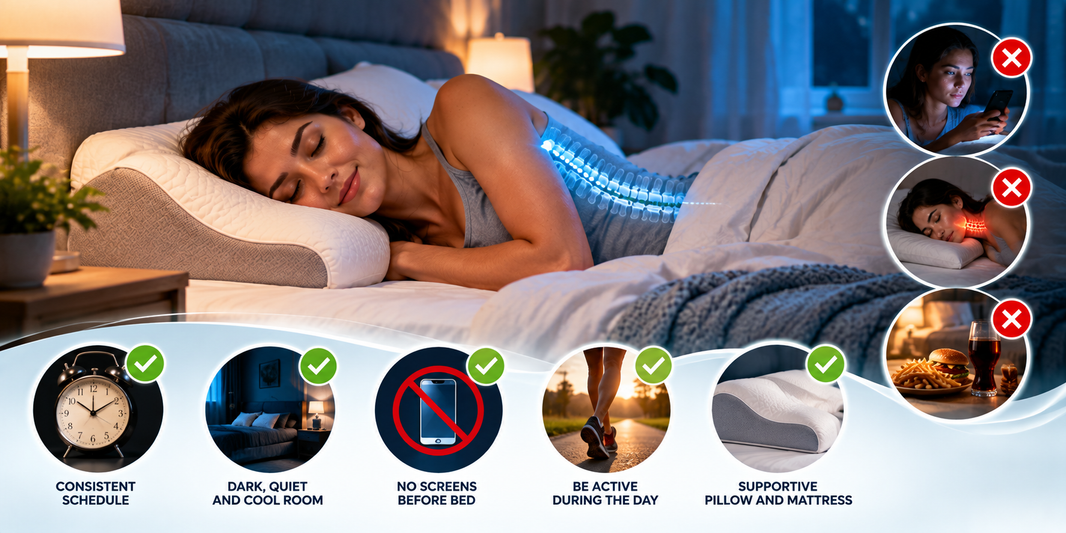 Sleep Wellness Guide: Healthy Sleep Habits, Bedroom Setup & Recovery Tips