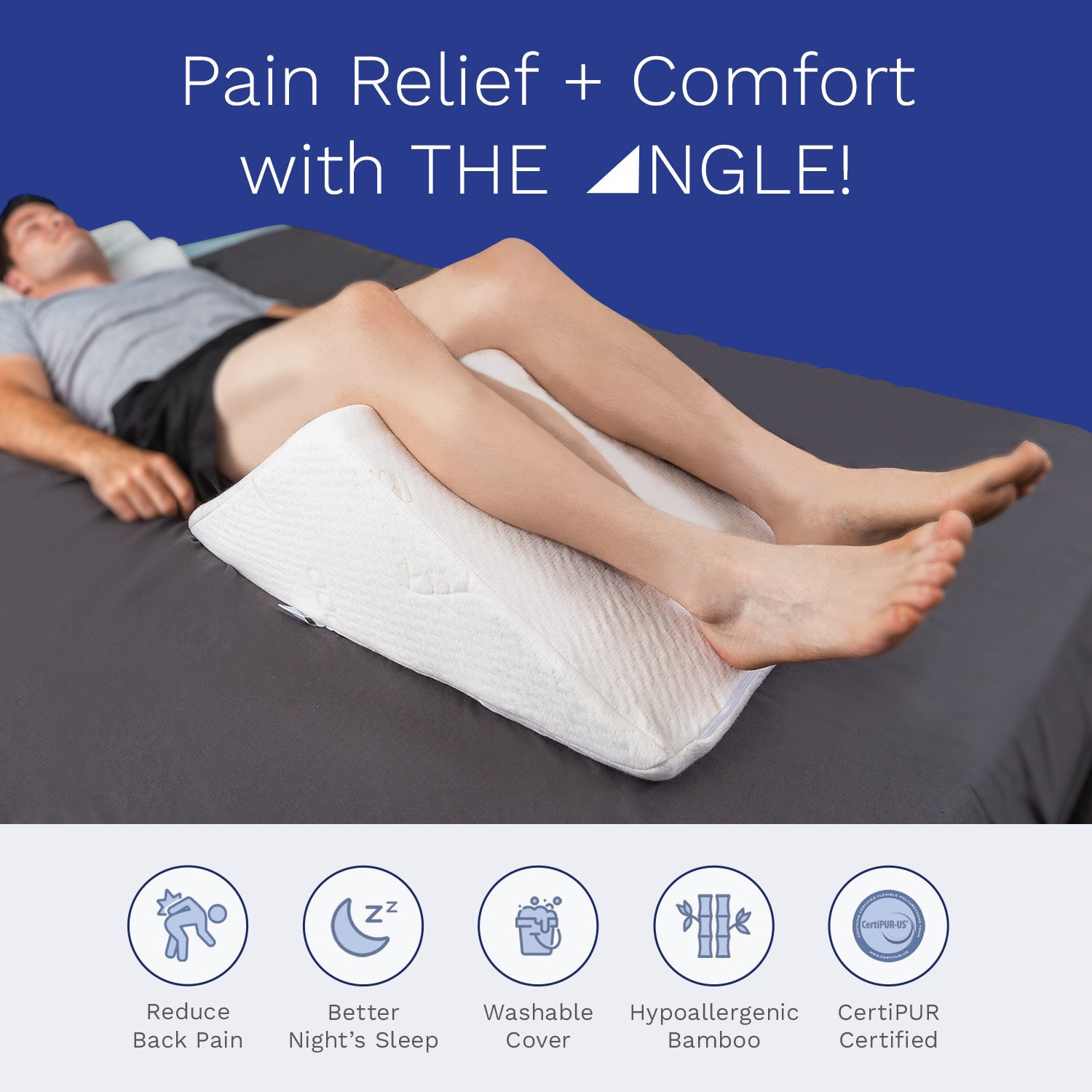 Lower back pain relief pillow best sale