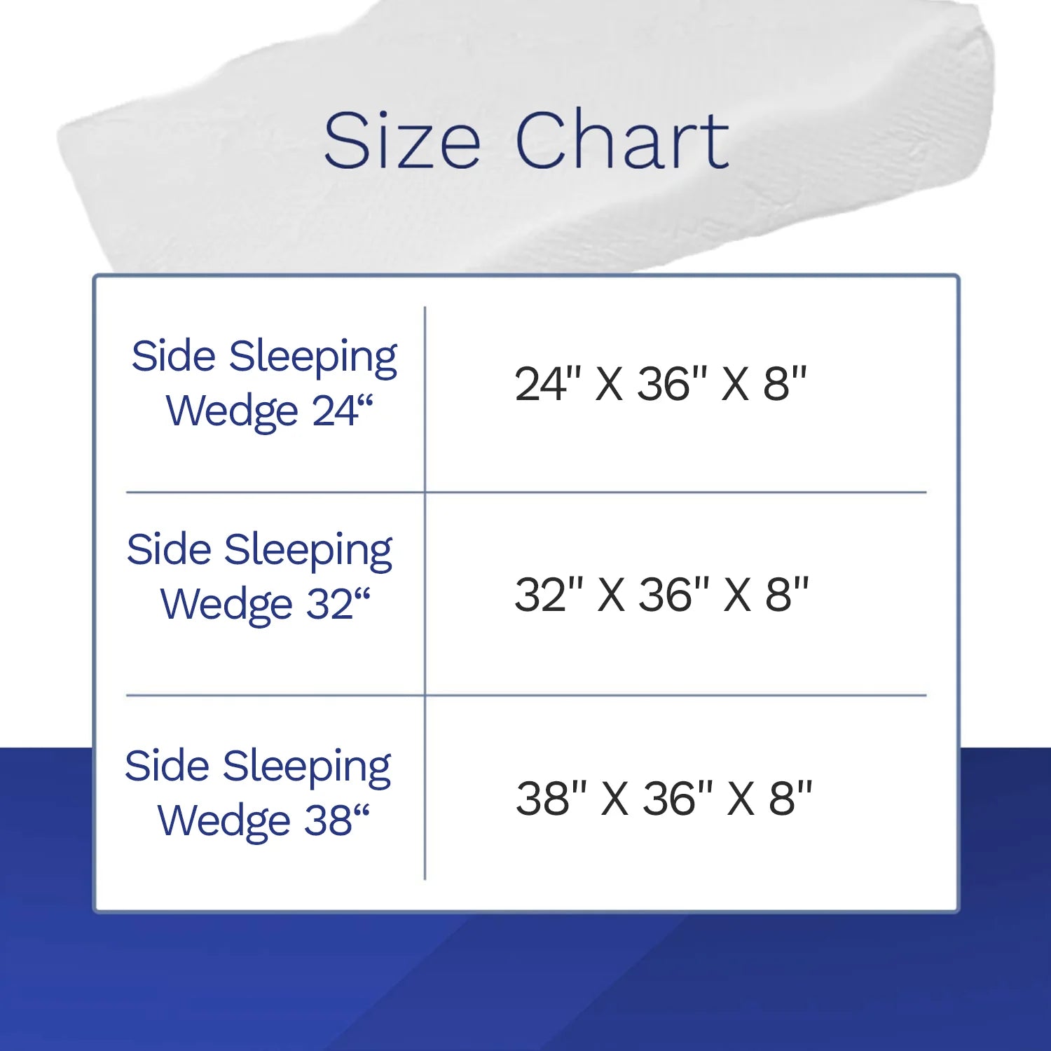 Side Sleeping Wedge Cover