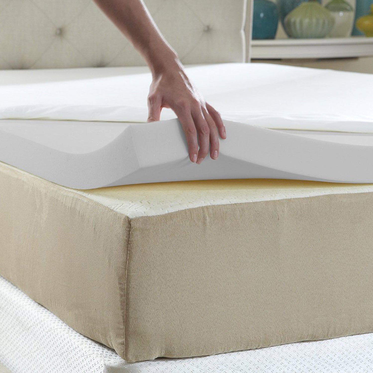 SoCool Foam Mattress Topper