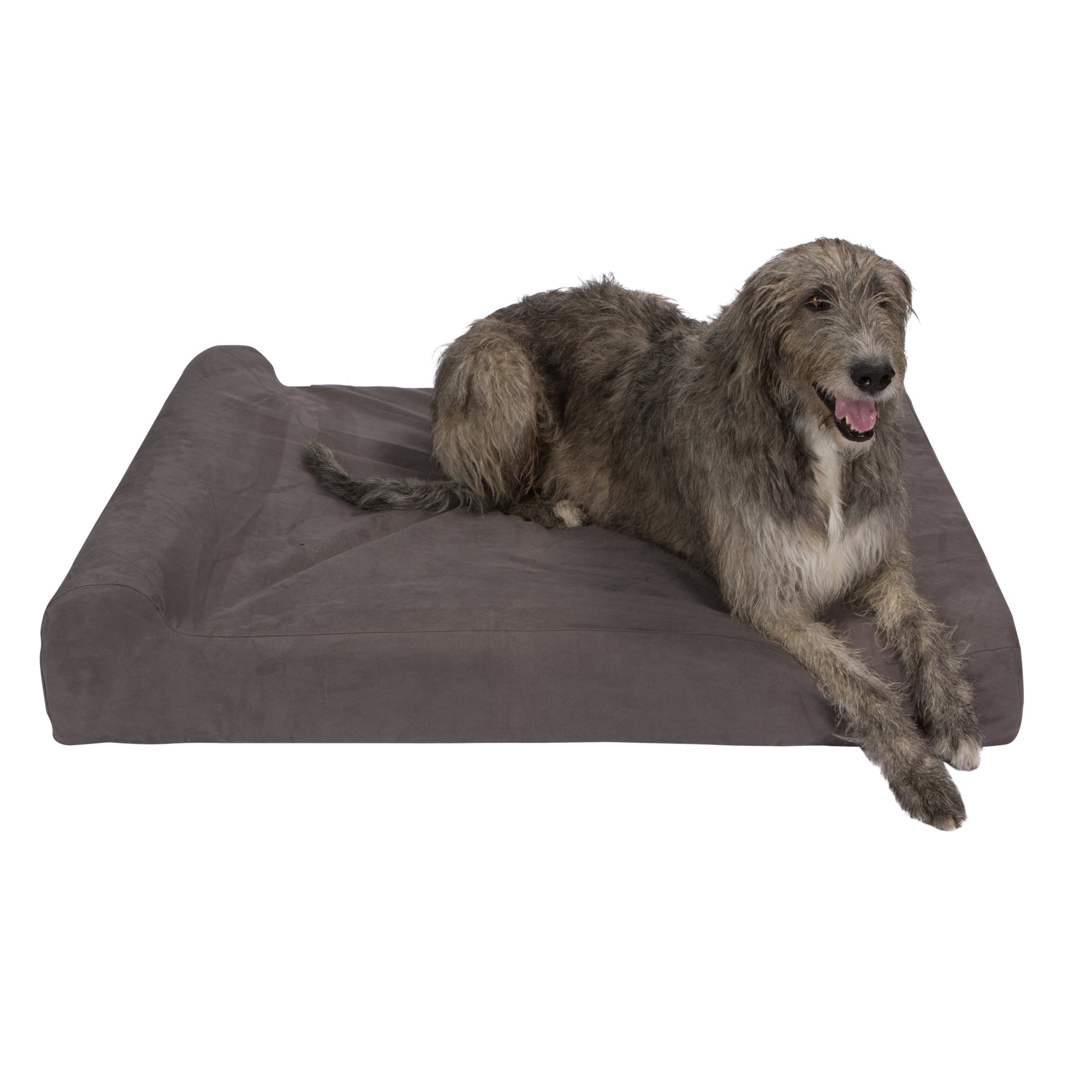 Pet Support Systems Lucky Dog Orthopedic 7" Memory Foam Dog Bed with Bolster - REFURBISHED