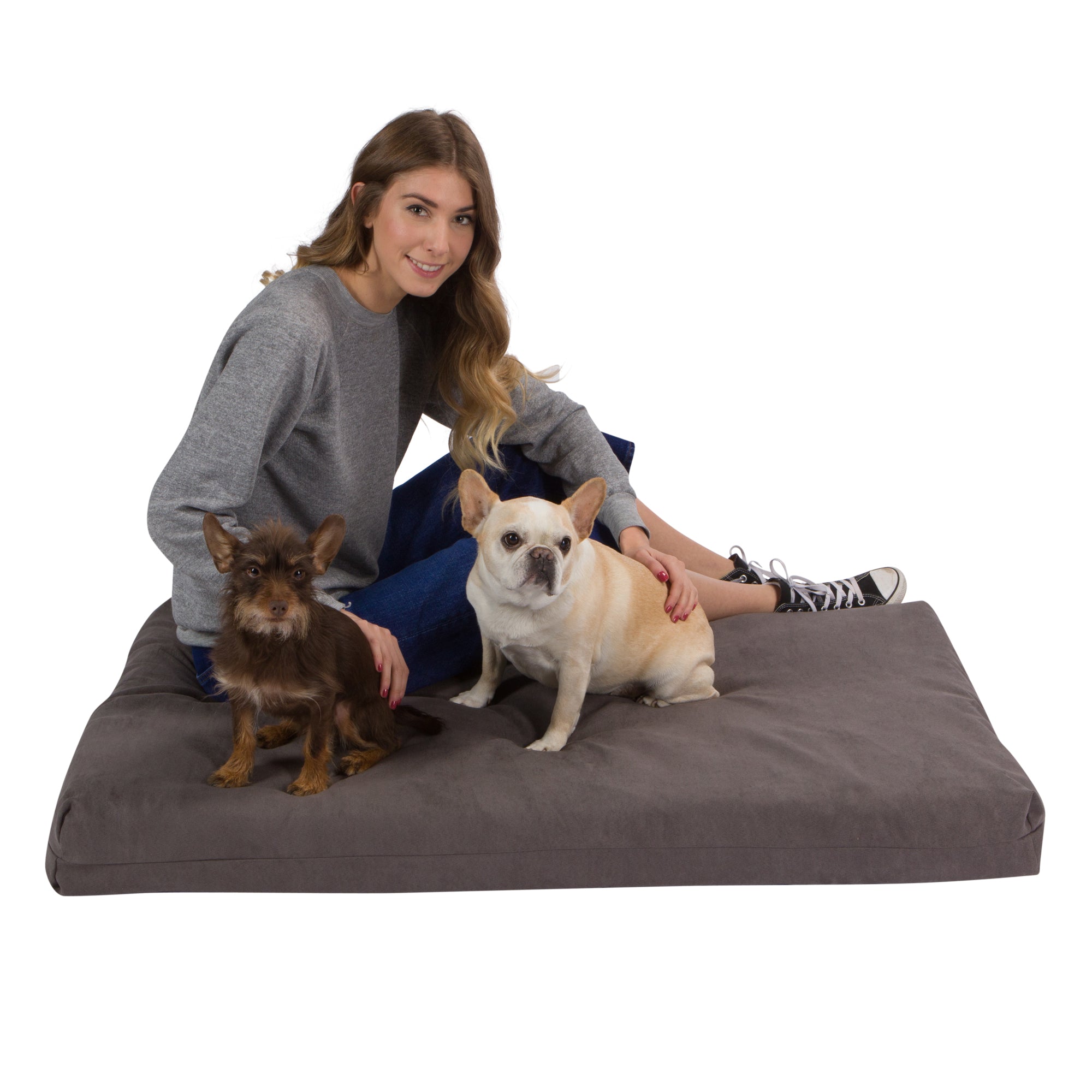 Cool gel memory foam dog bed best sale