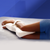The Knee T - Leg Pillow Patented Medical Grade Foam Back Pain Relief, Hip and Sciatica Pain, Side Sleepers