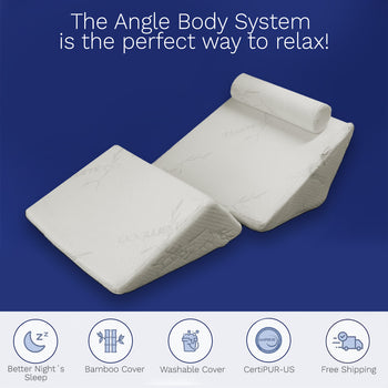 Flexicomfort Knee Pillow for Side Sleepers - Removable Memory Foam Layers  to Customize Thickness - Orthopedic Hip Pillow for Between Legs When