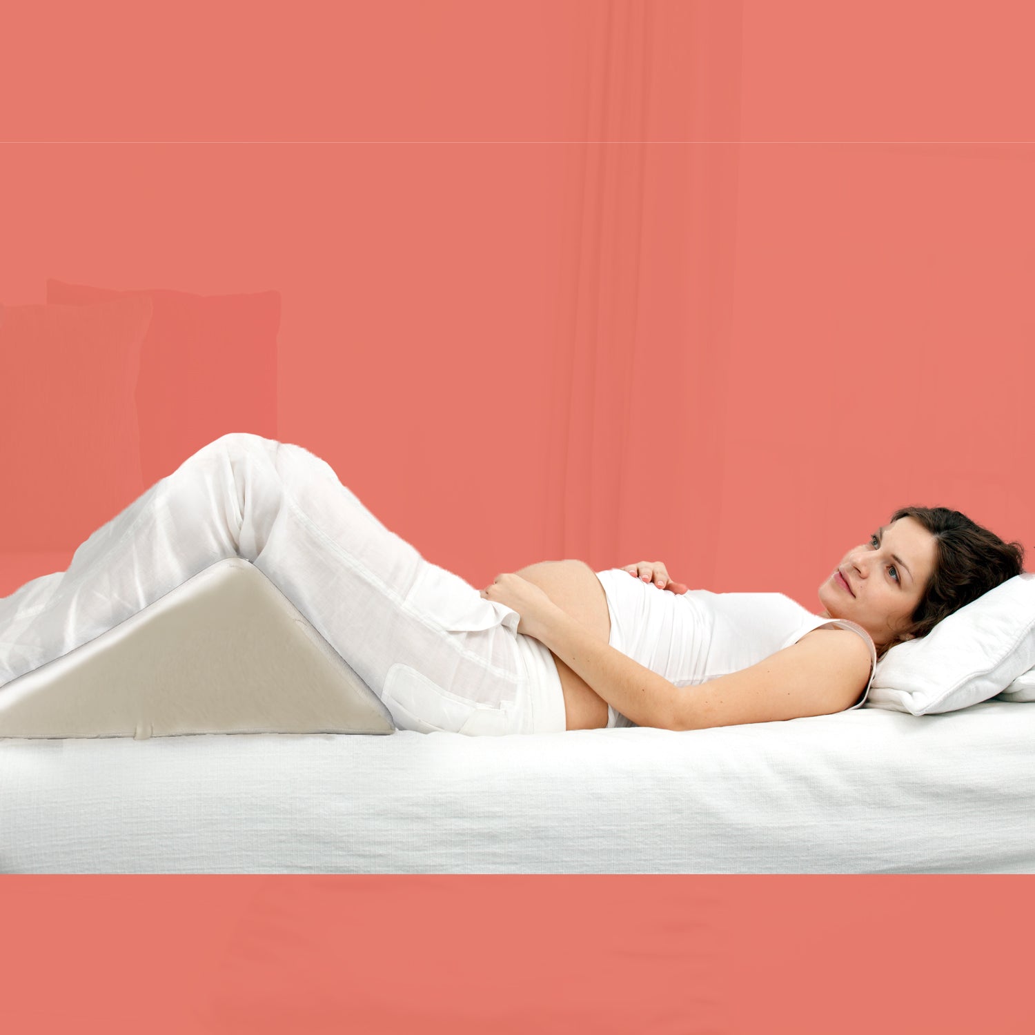 The Angle by Back Support Systems - Optimal Back & Leg Support Pillow